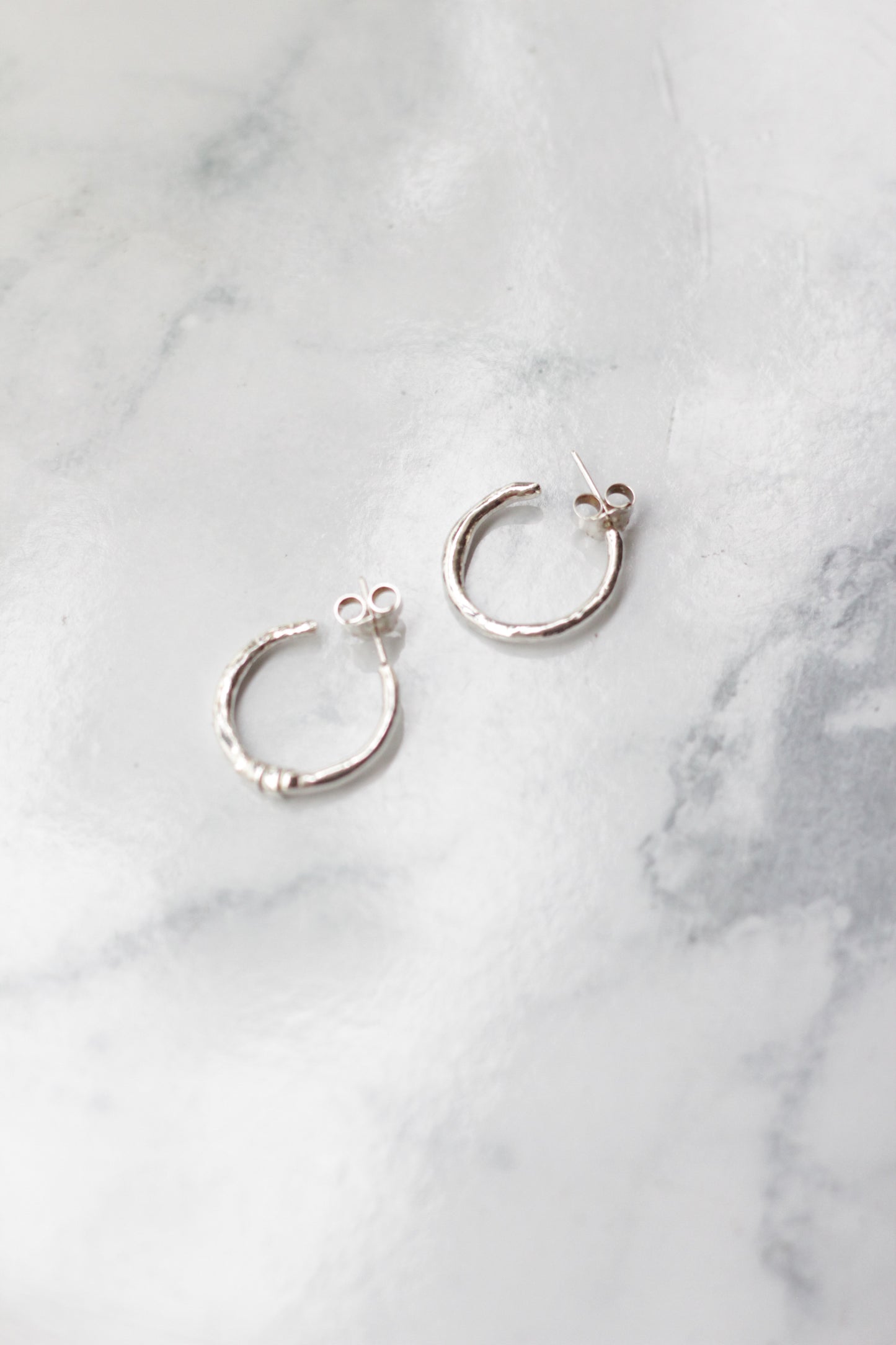 Aros Argollas Medianas Plata - #zerowaste