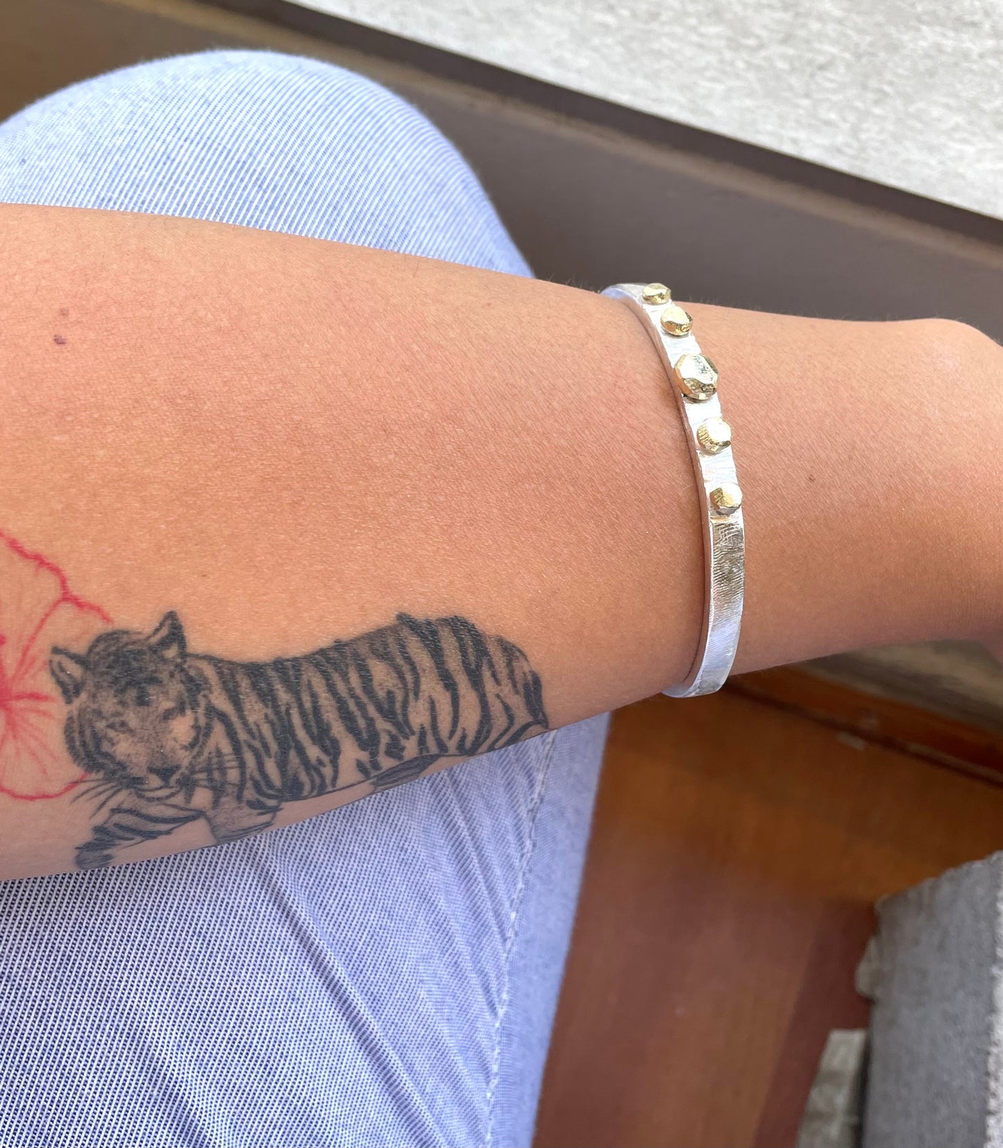 Brazalete con 5 Rocas - Rumi Quri