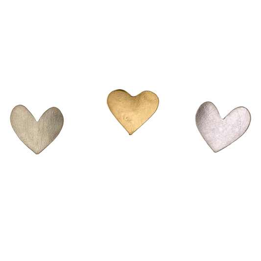 Aros corazón - MINIMAL GOLD