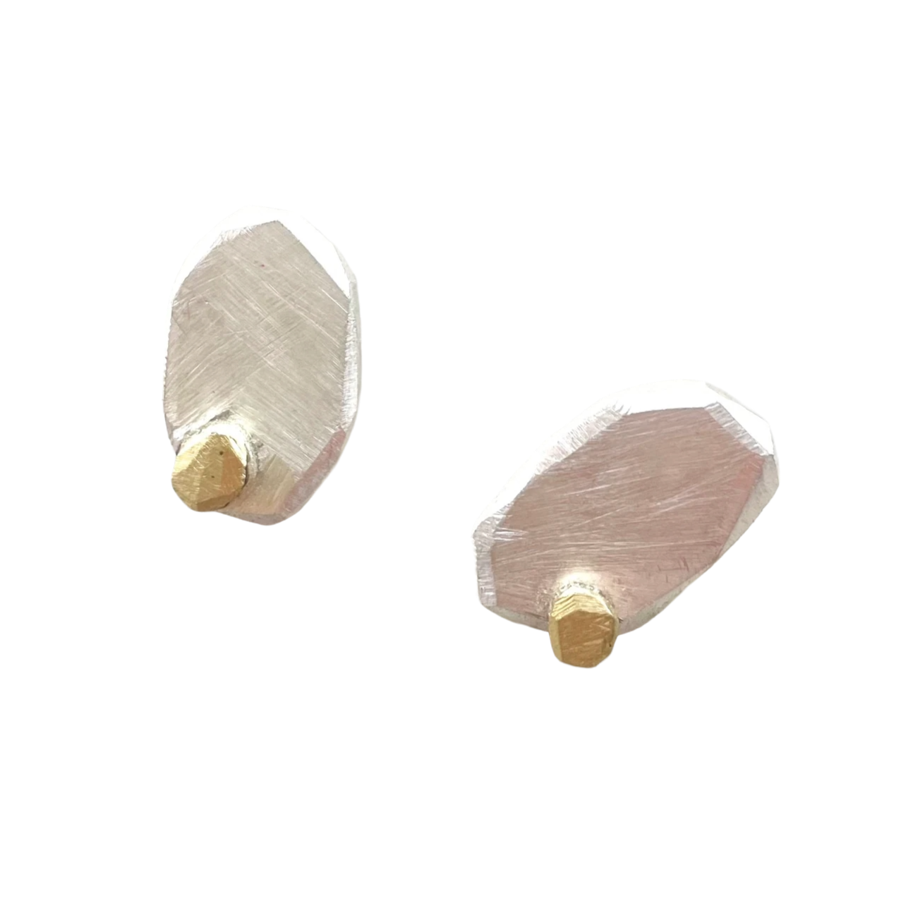 Aros con Roca pequeña - Rumi Quri