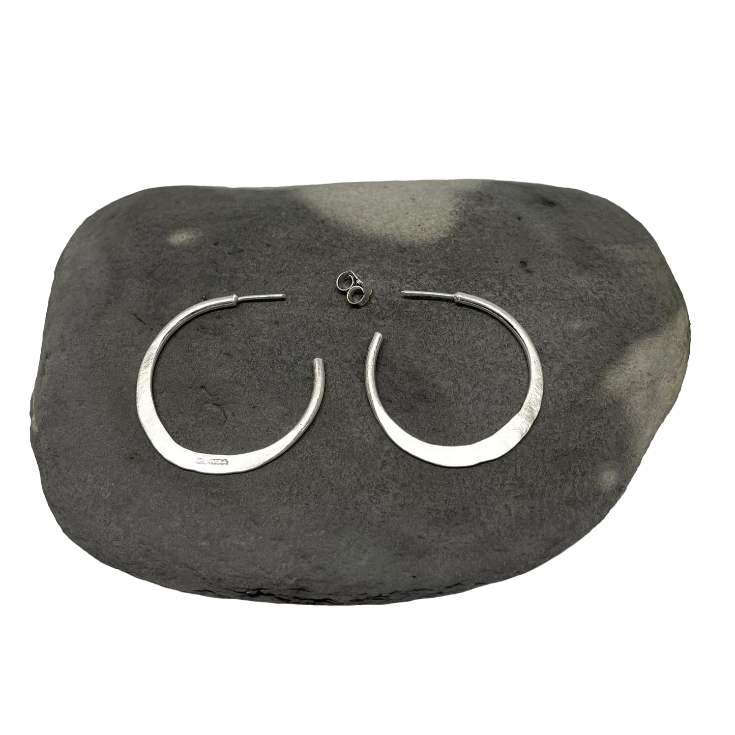 Aros Argolla Tribal Plata