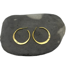 Cargar imagen en el visor de la galería, Aros Argolla Tribal Oro