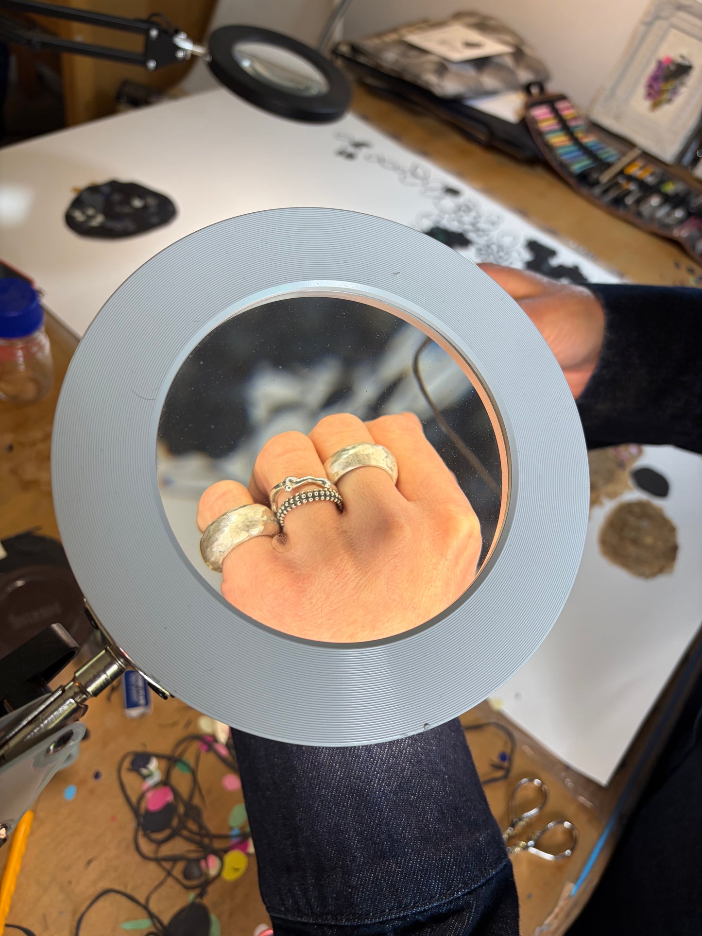Anillo Chunky Lima