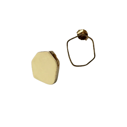 Aros 1 Pieza Mix 1 Tapa + 1 Hueco ORO - SALAR