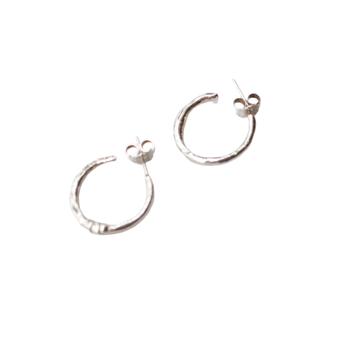 Aros Argollas Medianas Plata - #zerowaste