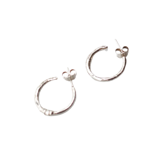 Aros Argollas Medianas Plata - #zerowaste