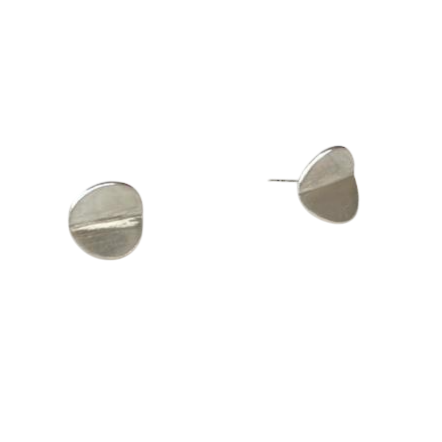 Aros Origami Circulo Plata - MINIMAL GOLD