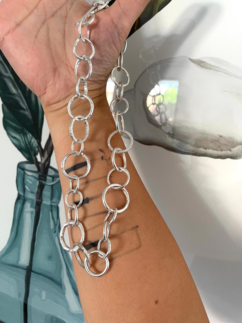 Collar Argollas Chunky