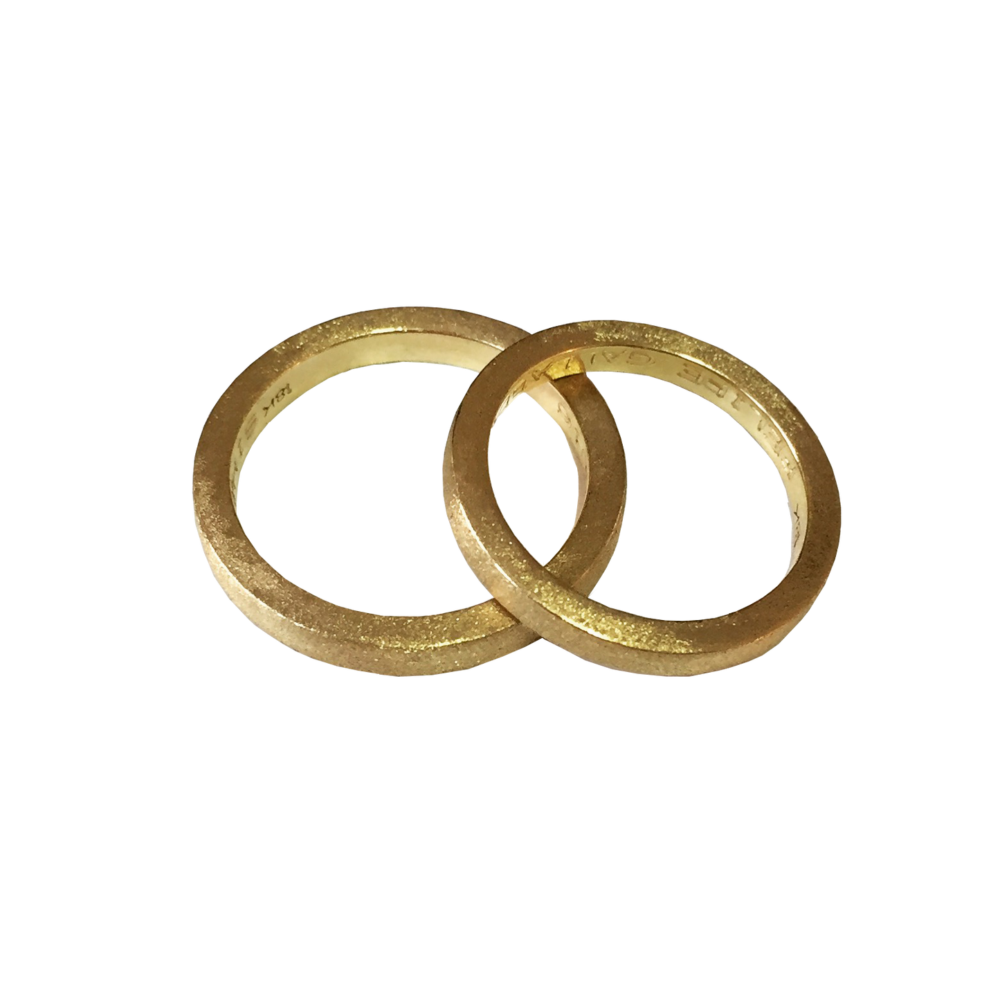 Argollas Corte Plano