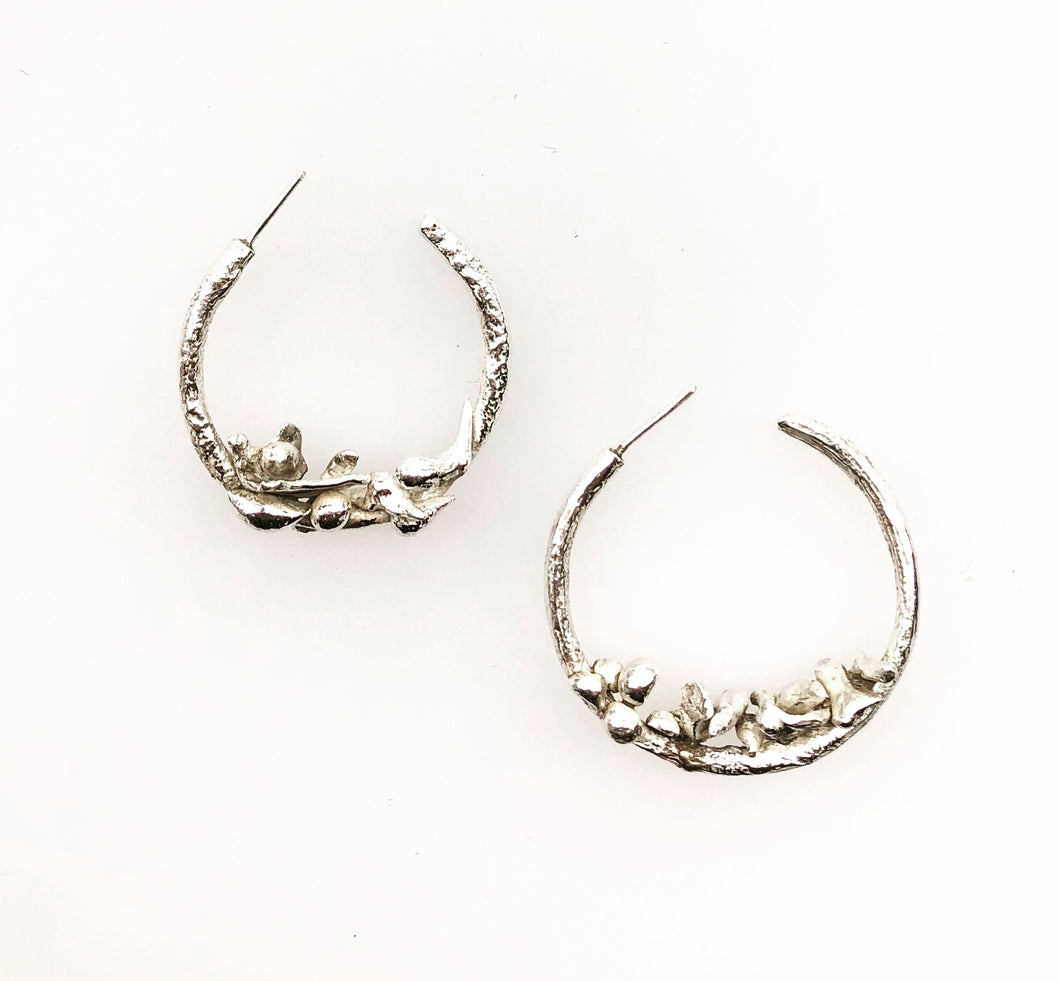 Aros de argolla grandes clearance