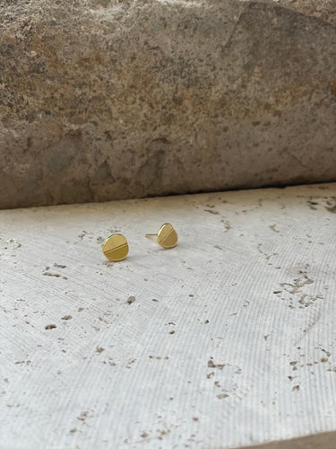MINIMAL GOLD - Aros Origami Círculo Oro
