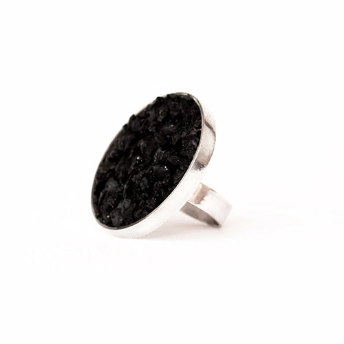 Anillo Círculo Grande - CARBONO14