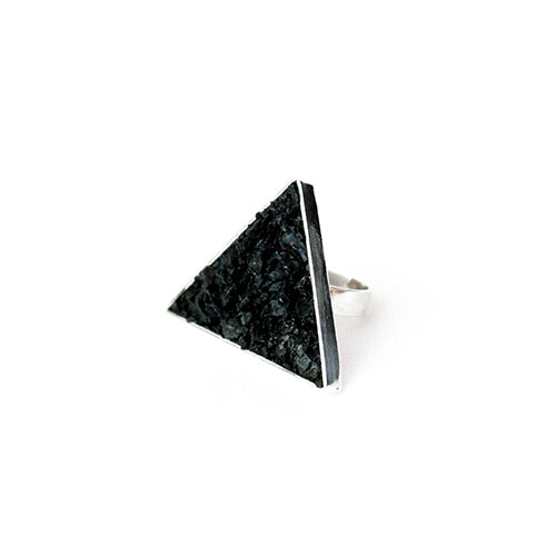 CARBONO14 - Anillo Triángulo Grande