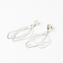 Cargar imagen en el visor de la galería, MINIMAL GOLD - Aros Union Square Plata