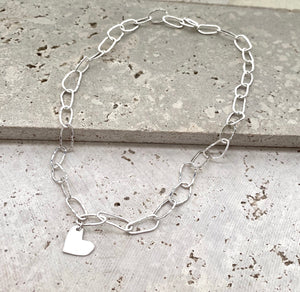 MINIMAL GOLD - Collar Forjado Corazón