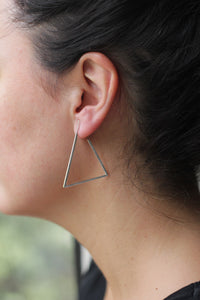 Aros Escaleno Plata
