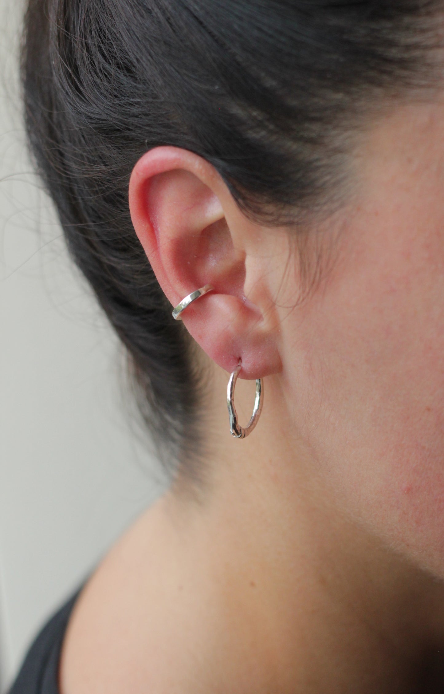 Aros Argollas Medianas Plata - #zerowaste