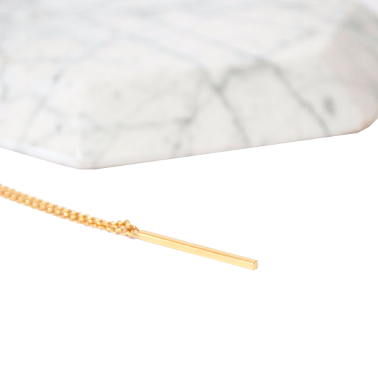 Collar Palito 3 cms - MINIMAL GOLD