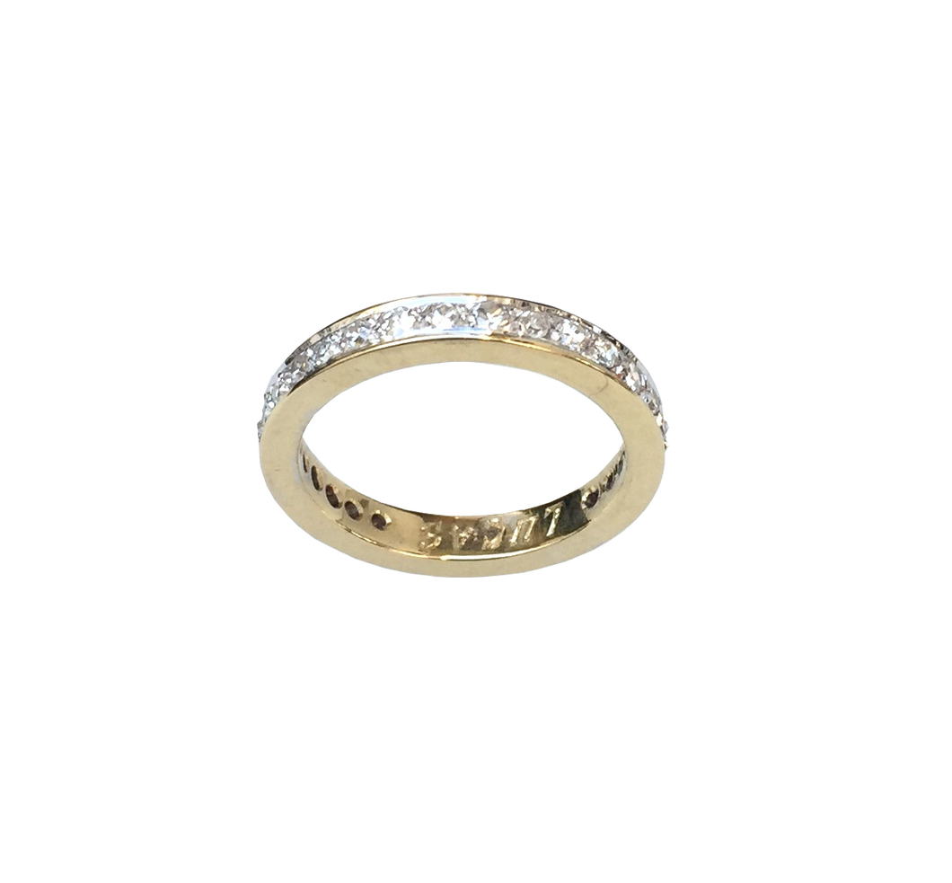 Oro amarillo y diamantes