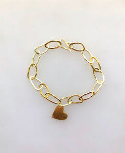 MINIMAL GOLD - Pulsera Corazón