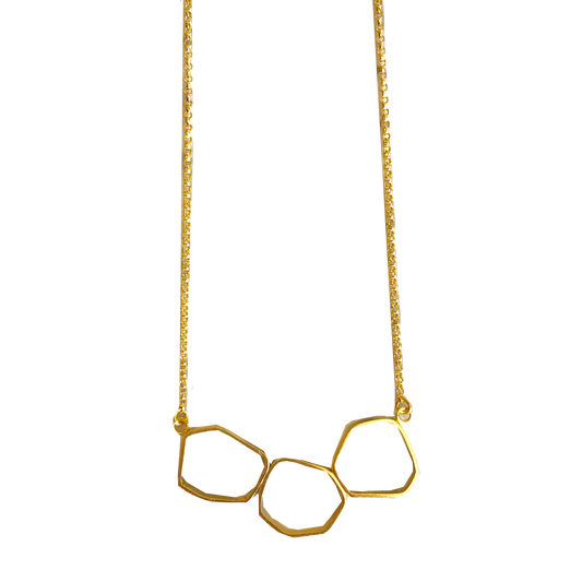 Collar 3 Piezas Oro - SALAR