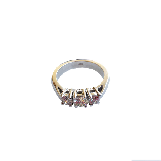 Anillo Trecillo diamantes