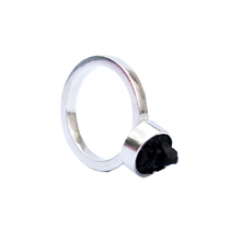 Cargar imagen en el visor de la galería, Anillo Círculo Pequeño - CARBONO14