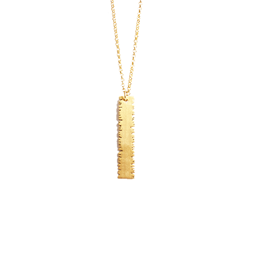 MINIMAL GOLD - Collar Jaded.