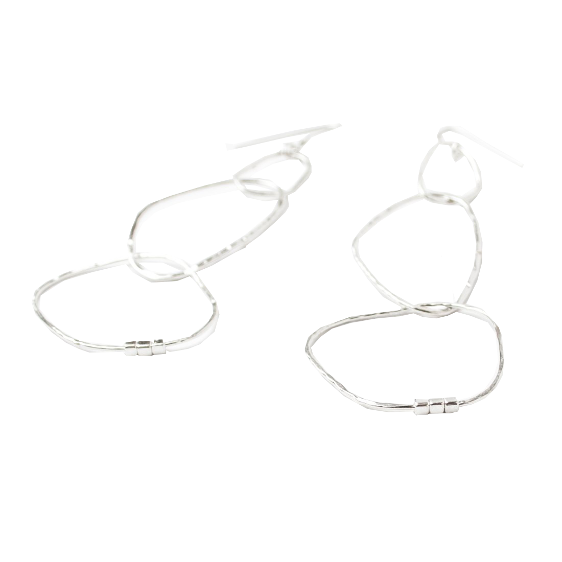 Aros Glam Plata - MINIMAL GOLD